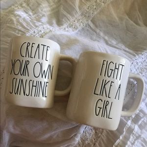 **SOLD** Rae Dunn Ceramic Mugs Set of 2